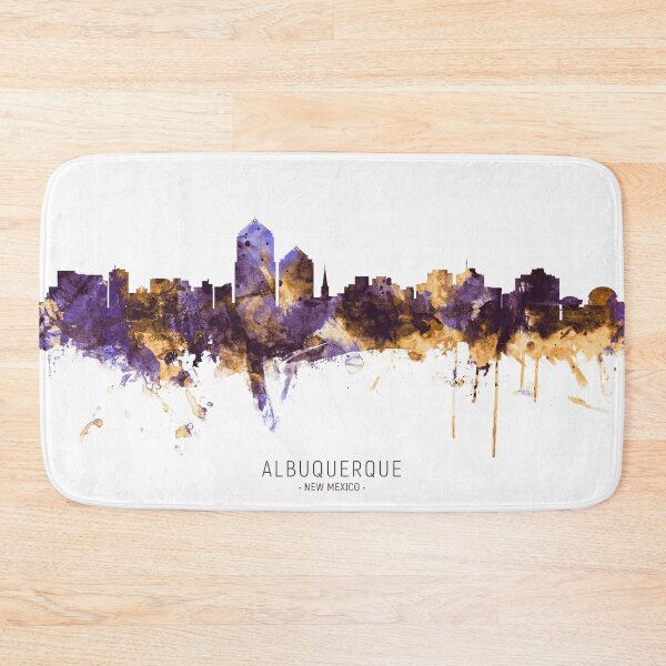 Item preview, Albuquerque New Mexico Skyline designed and sold by ArtPrints.