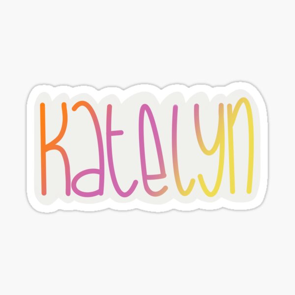 Katelyn Name Svg
