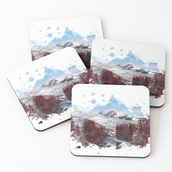 Item preview, Yellowstone National Park WY Watercolor Art designed and sold by yisela.
