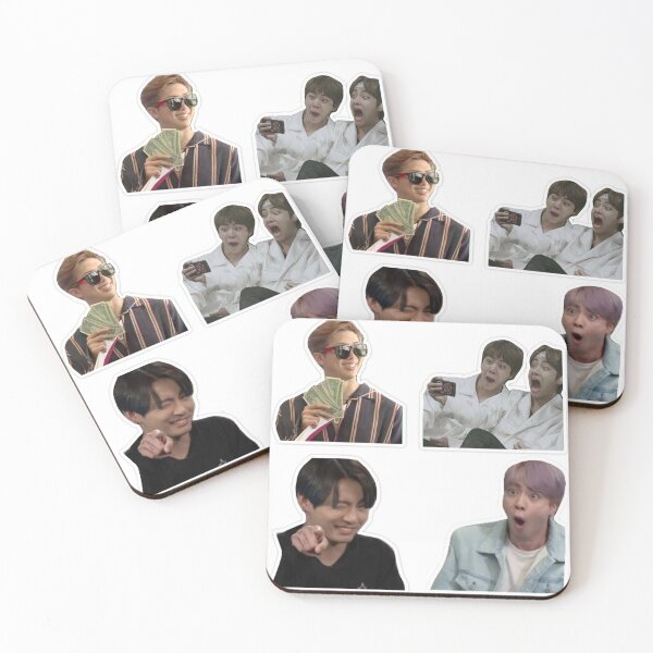 Item preview, bts meme sticker/magnet set designed and sold by bluevea.