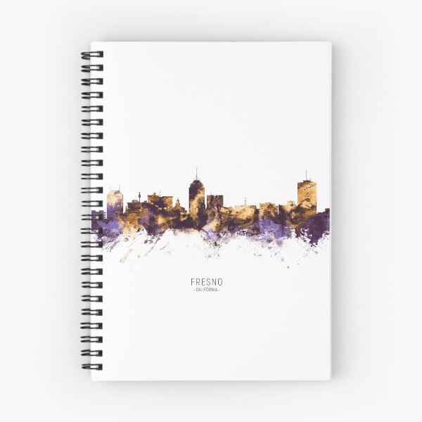 Artikelvorschau, Fresno California Skyline entworfen und verkauft von ArtPrints.