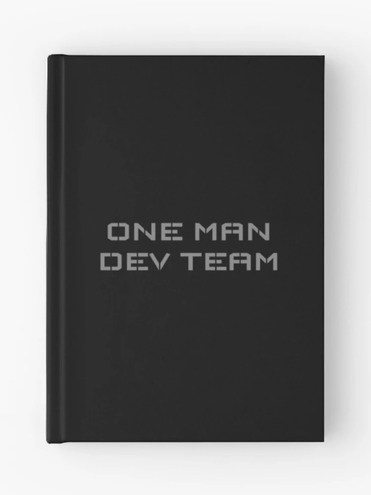 Thumbnail 1 of 3, Journal, One Man Dev Team designed and sold by cheeryscript.