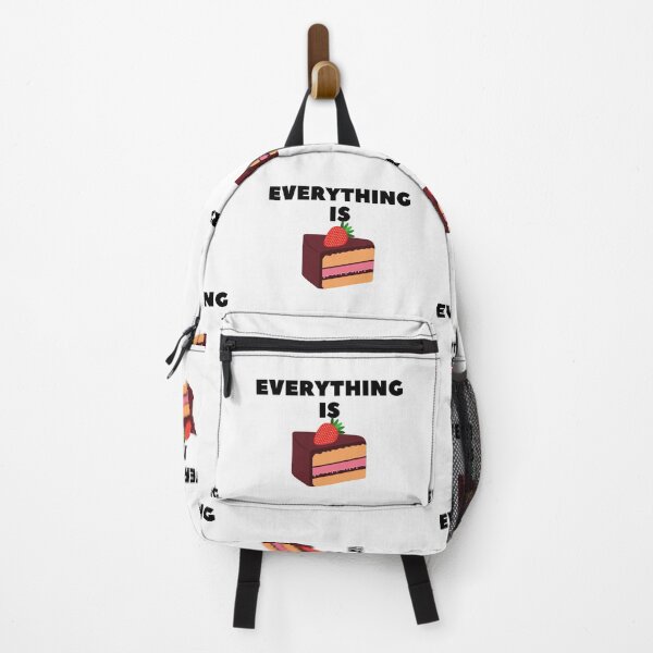 Item preview, Everything is cake funny strawberry cake quote designed and sold by OneTimeEngineer.