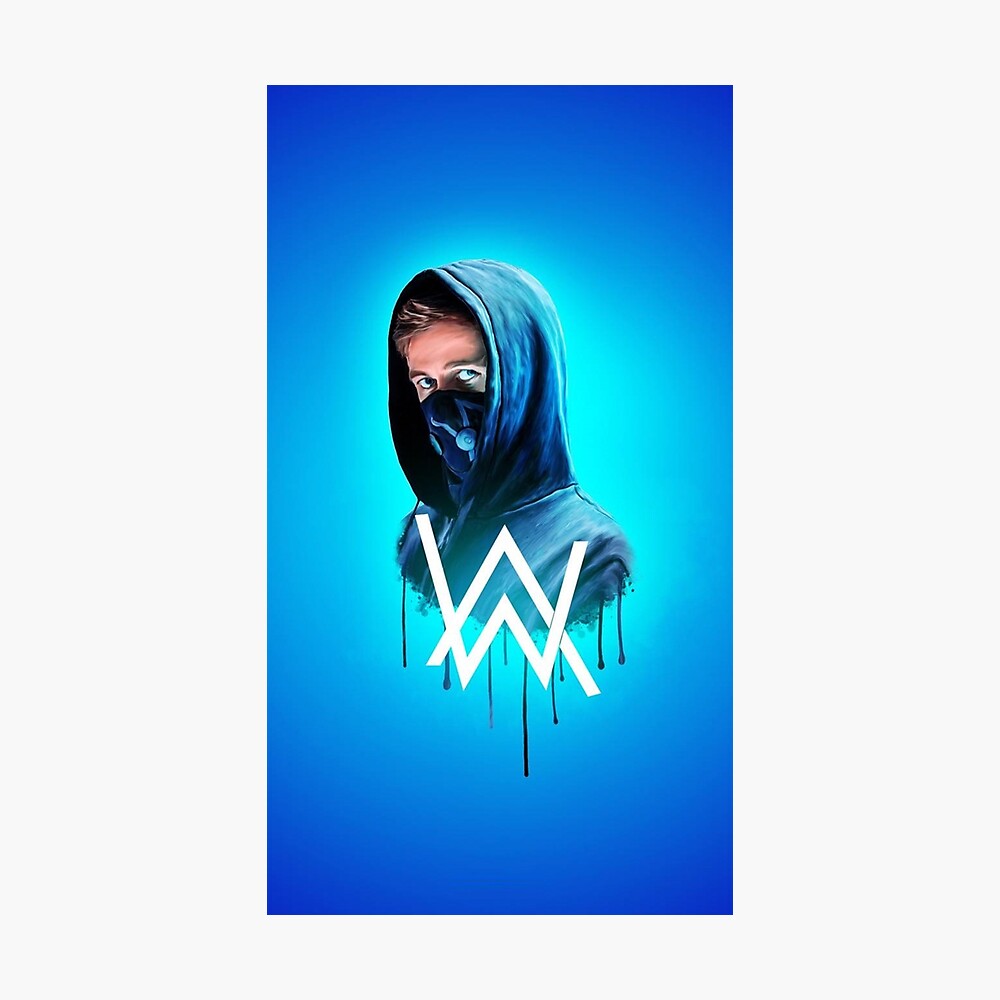 Alan Walker Poster For Sale By Humairabeti Redbubble