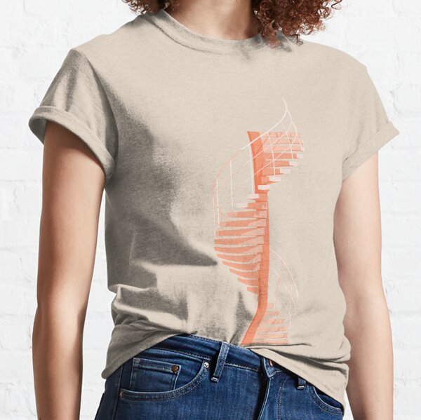 Helical Stairs Classic T-Shirt