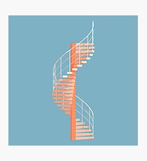 Helical Stairs Photographic Print