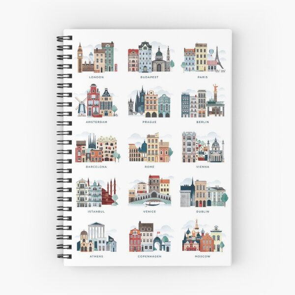Item preview, cities designed and sold by silviasxan.