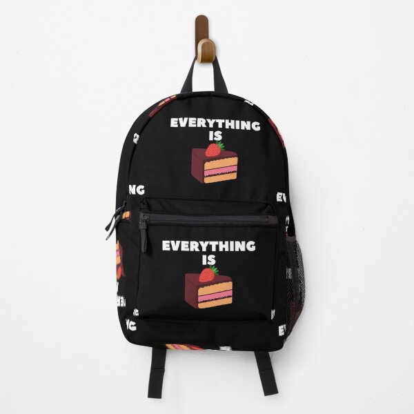 Item preview, Everything is cake funny strawberry cake quote designed and sold by OneTimeEngineer.