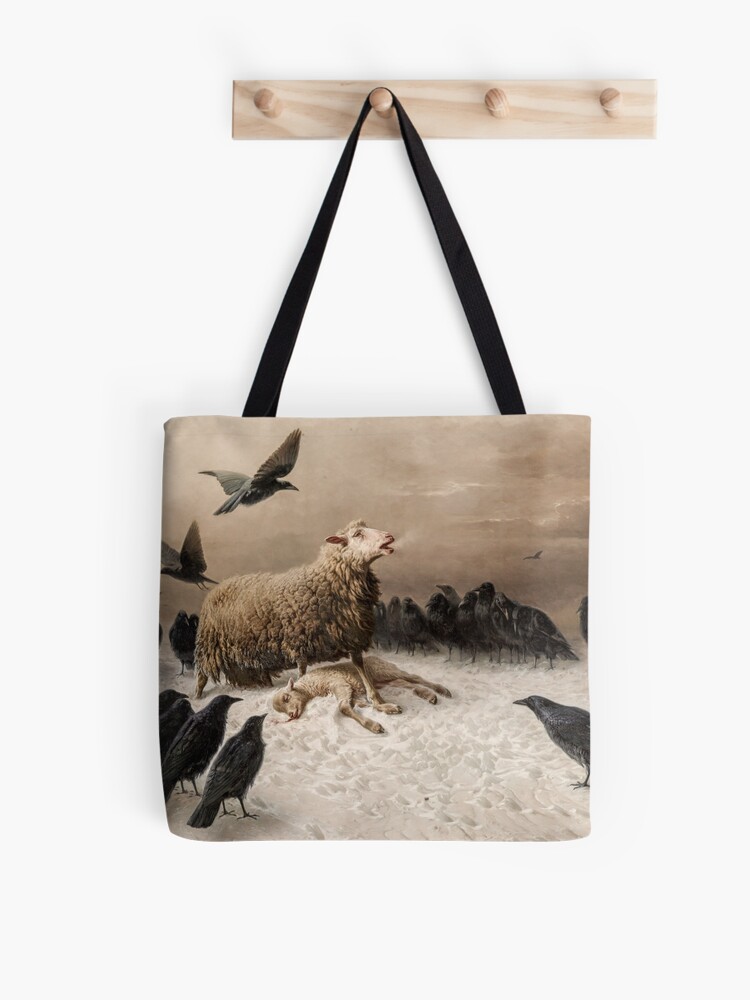 August Friedrich Schenck Anguish Tote Bag By A I M Redbubble