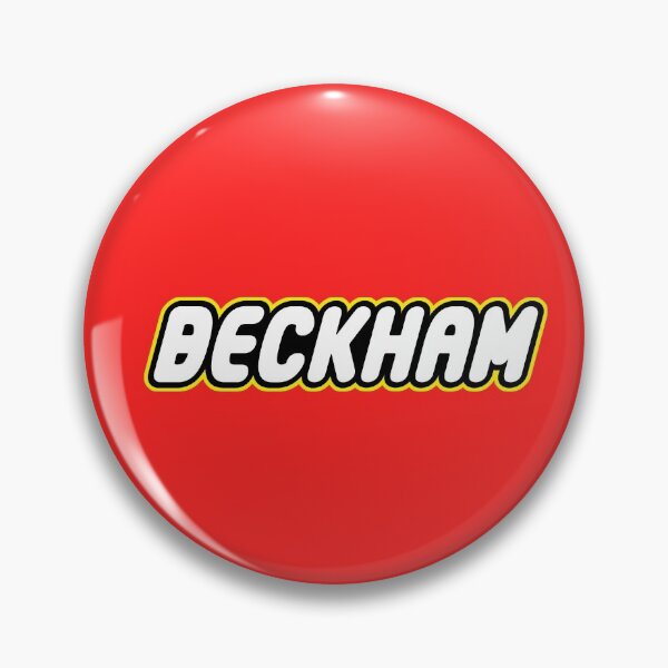 Item preview, Beckham personalize gift for mini builder and bricks fan Birthday Beckham designed and sold by Urosek.