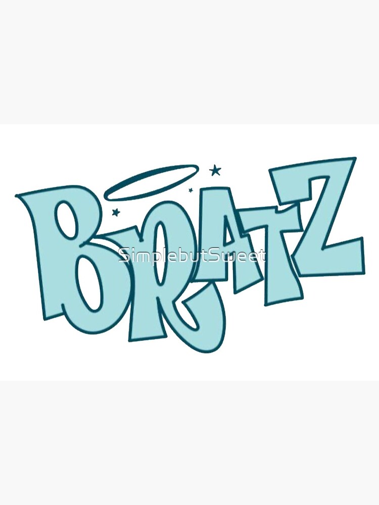 Bratz Logo Black | Art Board Print