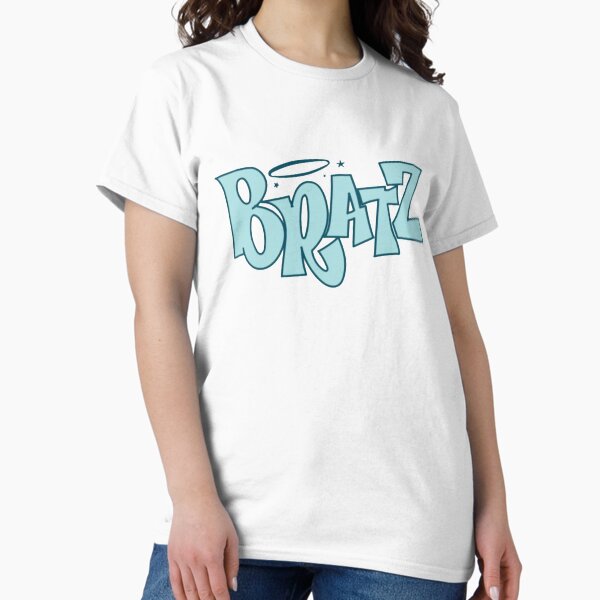 Vista previa del artículo con la obra «Logotipo de Bratz azul», diseñado y vendido por SimplebutSweet.