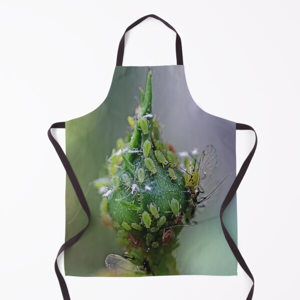 Item preview, Маcro Green Rose Aphid on Rose Bud - Funny Insects Entomology Gift  designed and sold by r-silver.