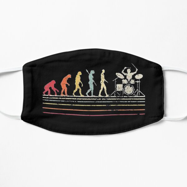 Evolution, band, drums Flat Mask