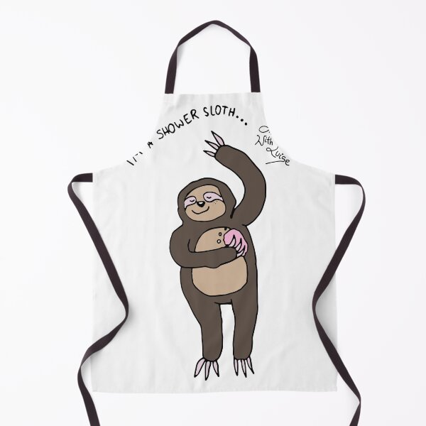 Item preview, Sloths also have to take a shower designed and sold by AdventuresLuise.