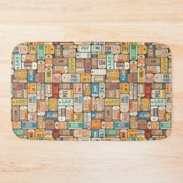 Item preview, Luggage Tags Retro designed and sold by Rainbows Galore.