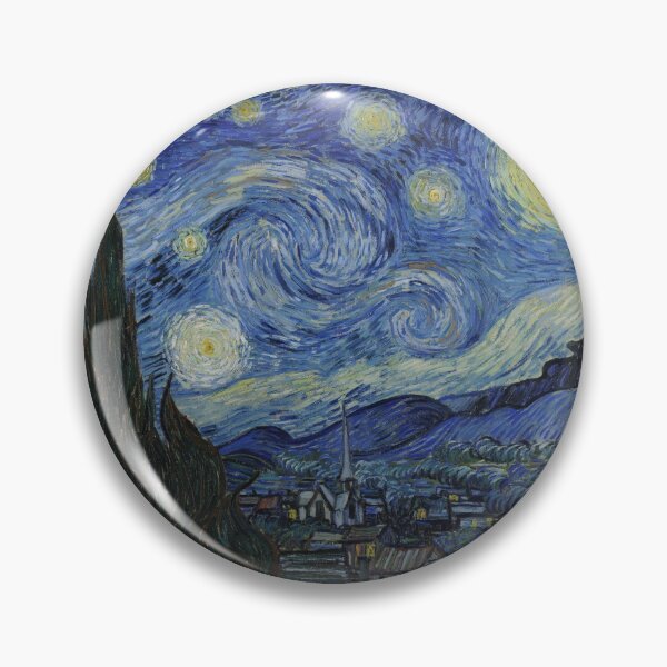 Item preview, Starry Night (UltraHD) by Vincent van Gogh  designed and sold by MarcoPolok.
