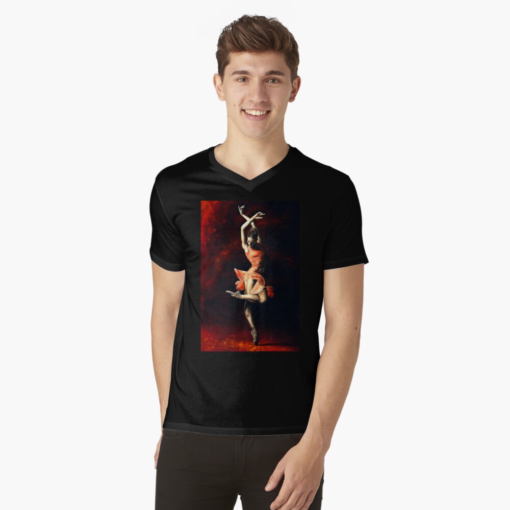 Item preview, V-Neck T-Shirt designed and sold by richardyoung.