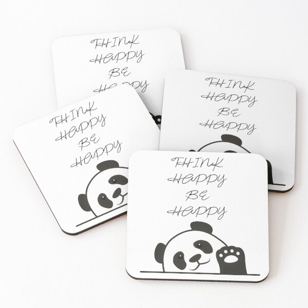 Item preview, Panda - think happy, be happy designed and sold by ThommyBLN.