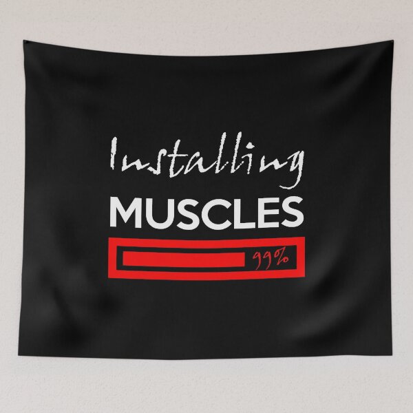 Item preview, Installing Muscles - Awesome muscle lover Gift designed and sold by Teenation9.