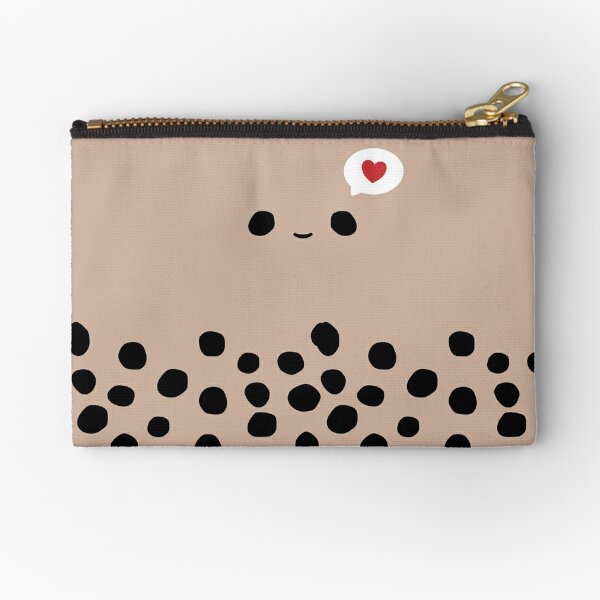 Kawaii Boba Tea Love Bubble Tea Zipper Pouch for Sale by hadicazvysavaca