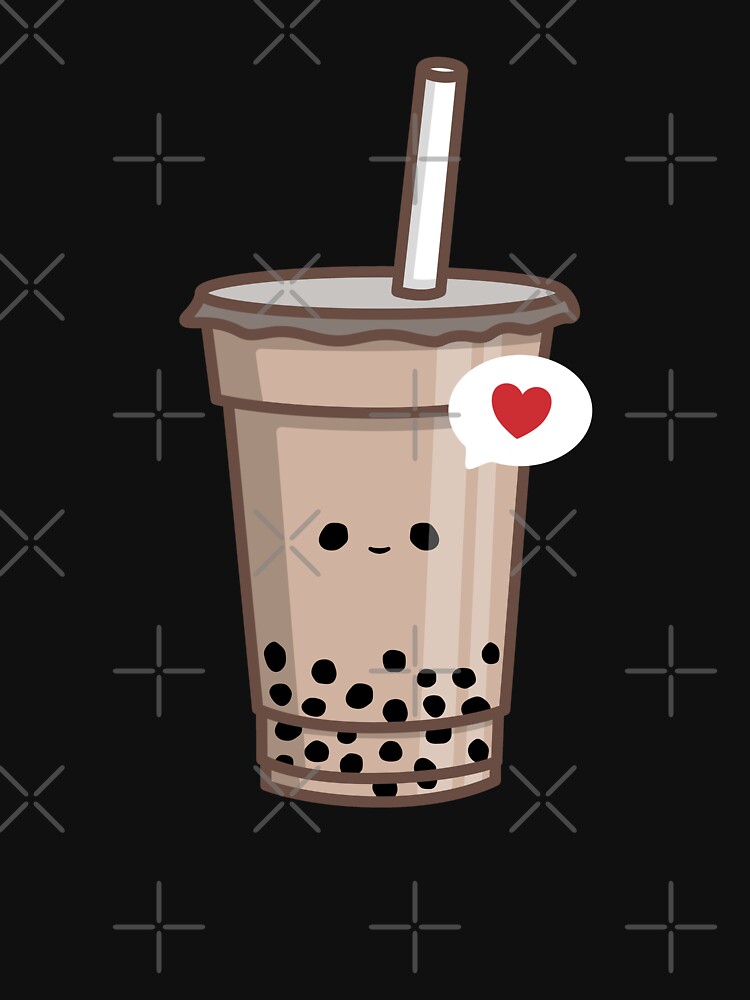 Kawaii Boba Tea Love Bubble Tea | Active T-Shirt