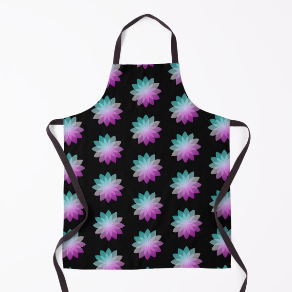 Item preview, Purple Blue Abstract Flower Art Design designed and sold by Vasabi88.