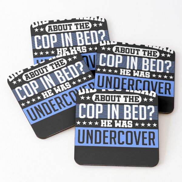 Item preview, Police Officer Undercover Bed Funny designed and sold by Grinover.