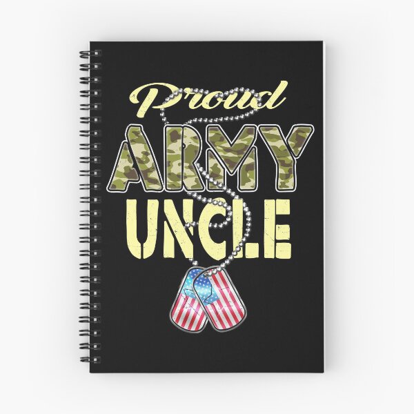 Aperçu de l'œuvre Proud Army Uncle - Camo US Flag Dog Tag - Military Uncle Gifts créée et vendue par DesignCube.