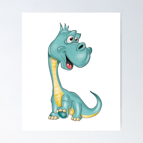 Item preview,   Cute Brachiosaurus designed and sold by Balazs Borzon.