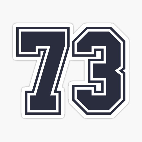 73 Sports Number Seventy-Three