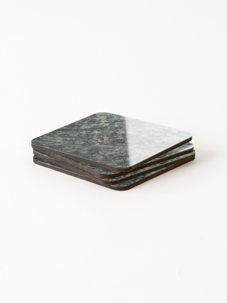 Thumbnail 4 of 5, Coasters (Set of 4), Rock face texture grey designed and sold by Moon-Raker.