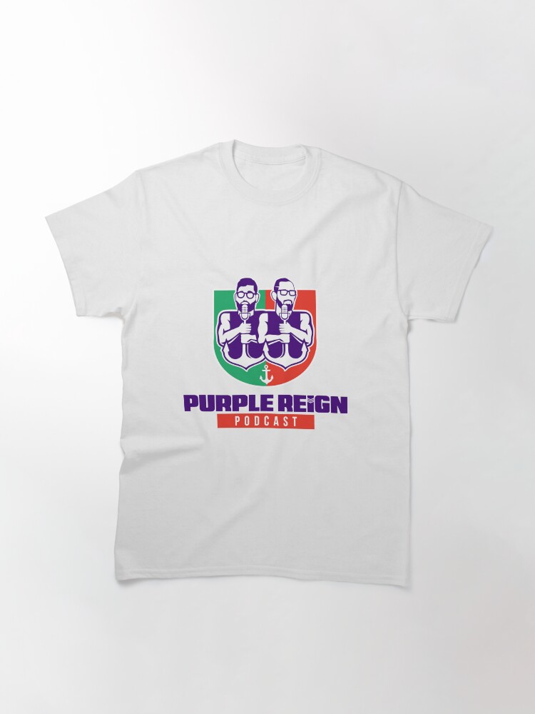 Alternate view of Purple Reign Heritage Logo (Light) Classic T-Shirt