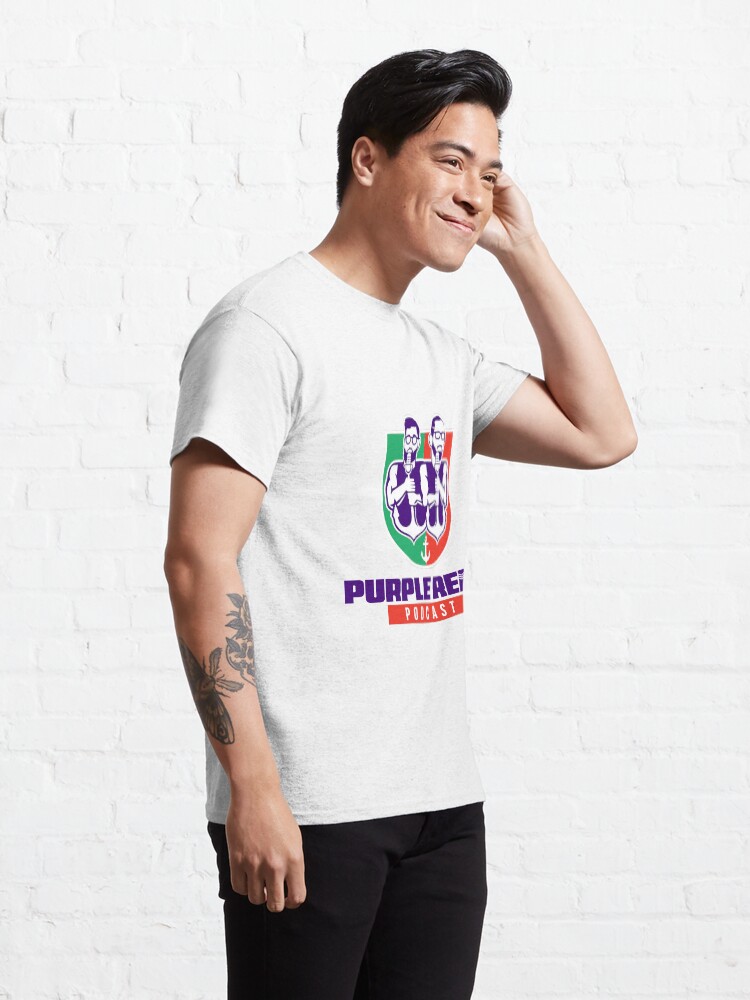 Alternate view of Purple Reign Heritage Logo (Light) Classic T-Shirt