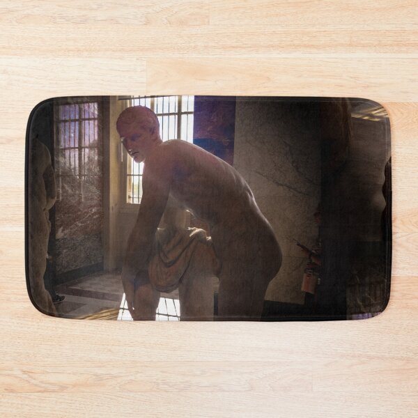Item preview, Louvre Sculpture Paris — Hermes Fastening his Sandal designed and sold by missioncreek.