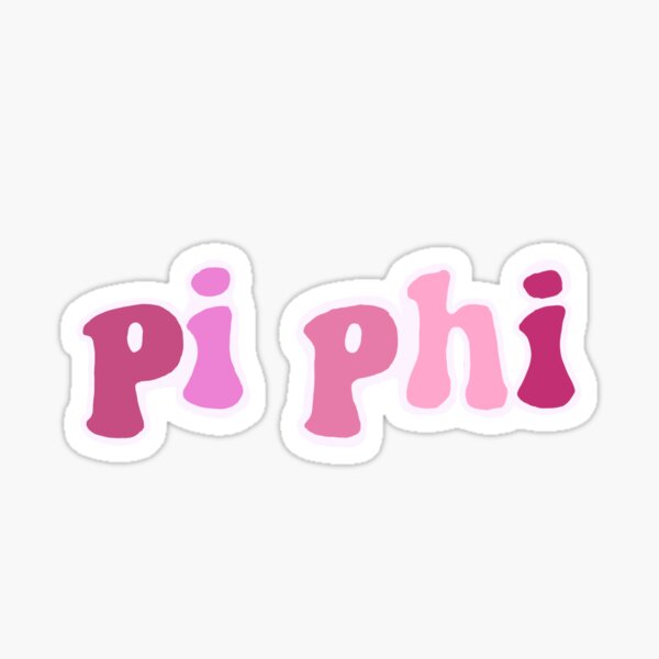 Pi Beta Phi Sorority Sticker Sticker