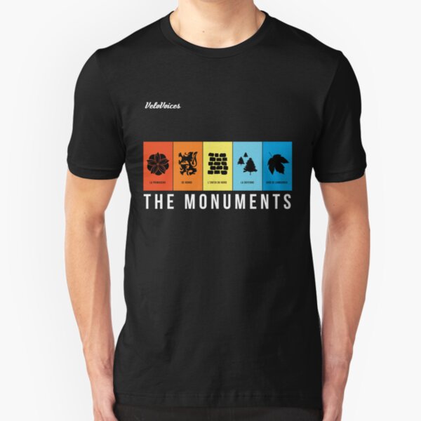 VeloVoices Monuments T-Shirt Slim Fit T-Shirt