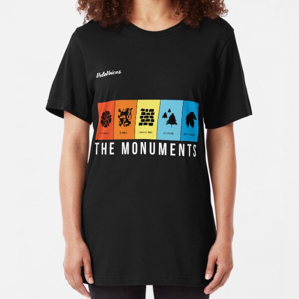 VeloVoices Monuments T-Shirt Slim Fit T-Shirt