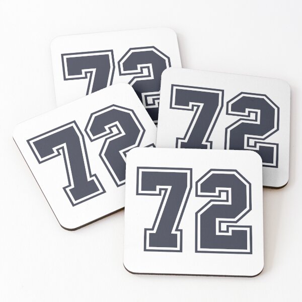 Item preview, 72 Sports Number Seventy-Two designed and sold by HelloFromAja.