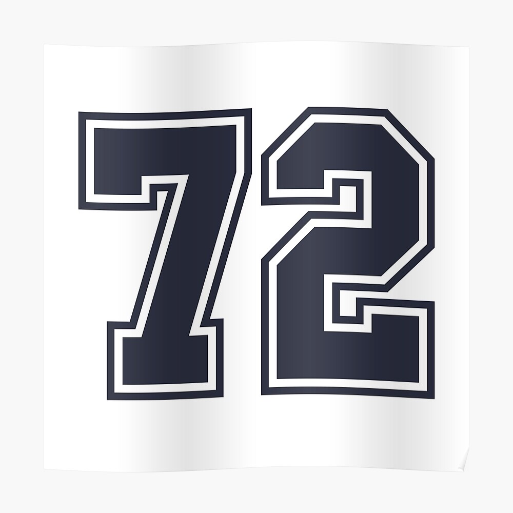 Eighty-Four Jersey Number Sports 84 Sticker for Sale by HelloFromAja