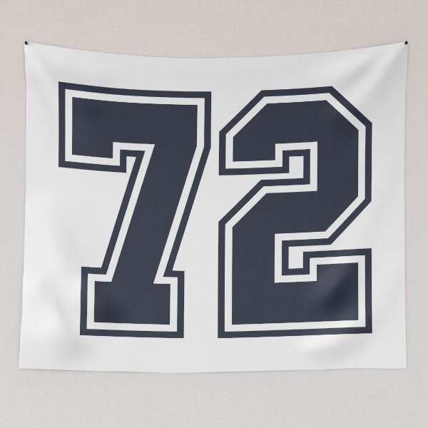 Item preview, 72 Sports Number Seventy-Two designed and sold by HelloFromAja.