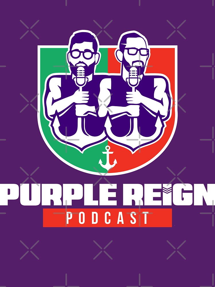 Purple Reign heritage logo (Dark) by PurpleReignPod