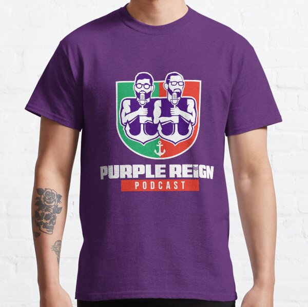 Purple Reign heritage logo (Dark) Classic T-Shirt