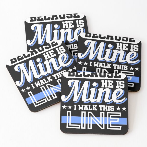 Item preview, Because He's Mine Because I'm Walking This Line! designed and sold by Grinover.