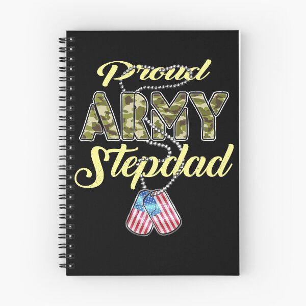 Item preview, Proud Army Stepdad - Camo US Flag Dog Tag Military Father Gift designed and sold by DesignCube.