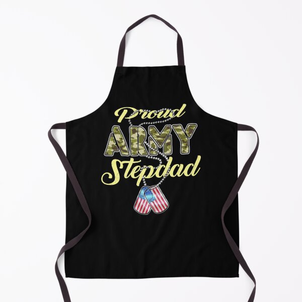 Item preview, Proud Army Stepdad - Camo US Flag Dog Tag Military Father Gift designed and sold by DesignCube.