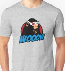 Wooow - 3D amazed Ape Unisex T-Shirt
