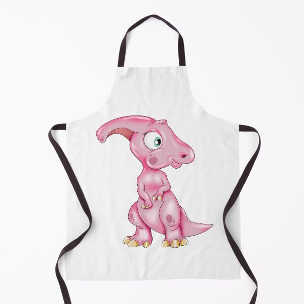 Item preview, Cute Pink Saurolophus Dinosaur designed and sold by Balazs Borzon.