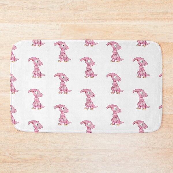 Item preview,  Cute Pink  Saurolophus Dinosaur designed and sold by Balazs Borzon.