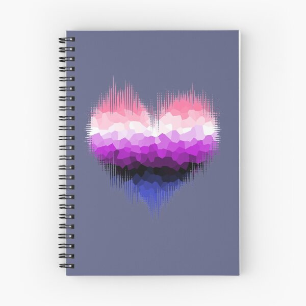 Item preview, Genderfluid Glitch Heart designed and sold by Kiloueka.